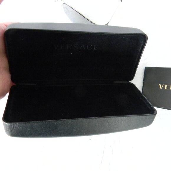 VERSACE WM\'S SILVER SUNGLASSES W/CASE AND BOX main image 8